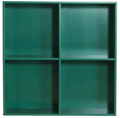 Kidi kirjahylly - tummanvihreä - 42 cm
