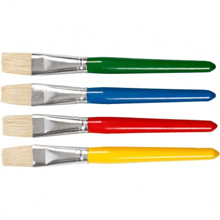 Lasten sivellin, litteä, P: 19 cm, L: 20 mm, 4 kpl/ 1 pkt.