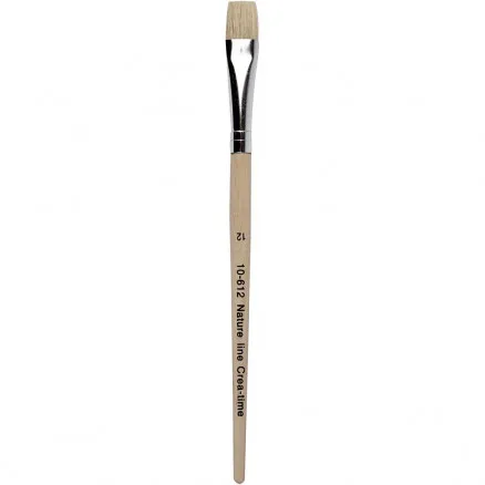 Nature Line -sivellin, P: 19 cm, L: 11 mm, litteä, 12 kpl/ 12 pkt.