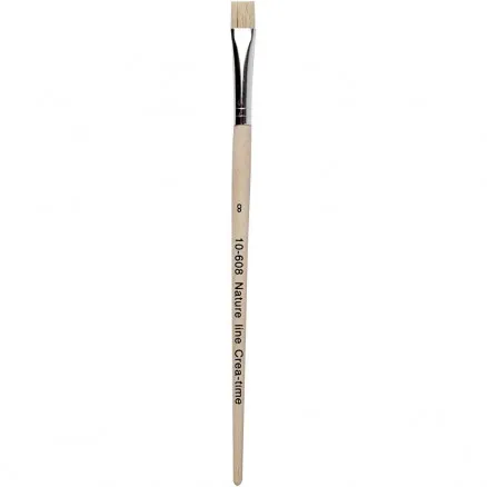 Nature Line -sivellin, nro 8, L: 10 mm, lyhyet varret, 12 kpl.
