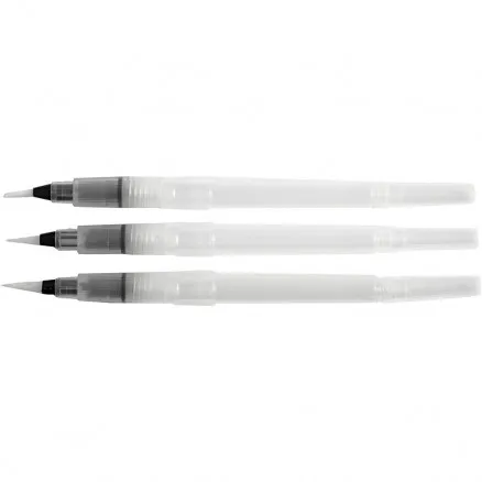 Vesiharjasetti, koot S + M + L, 10 ml, 3 kpl.