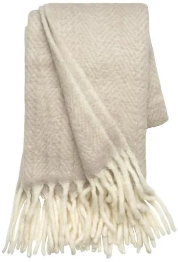 Cozy Living Mathea Peitto Herringbone/Alpaca